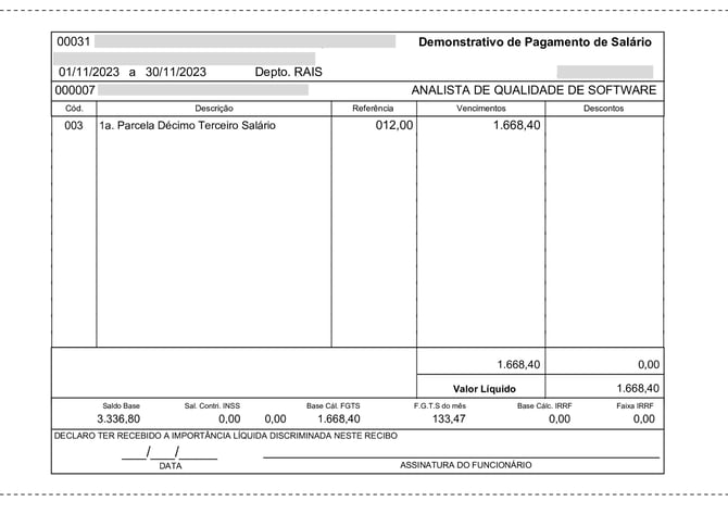 13° Salário (13S) Model_A