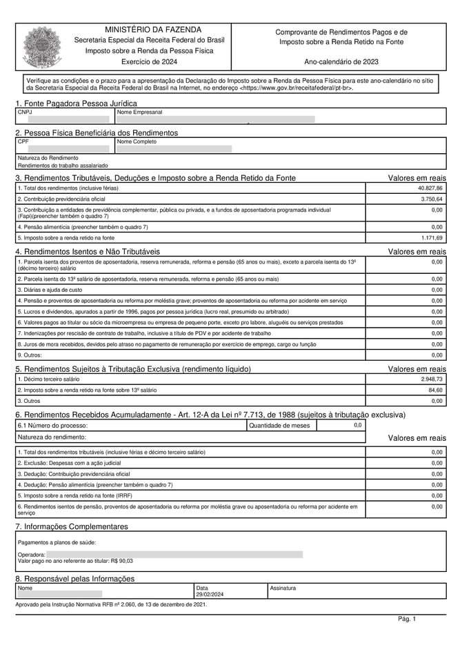 Imposto de Renda (IRE) Model_A